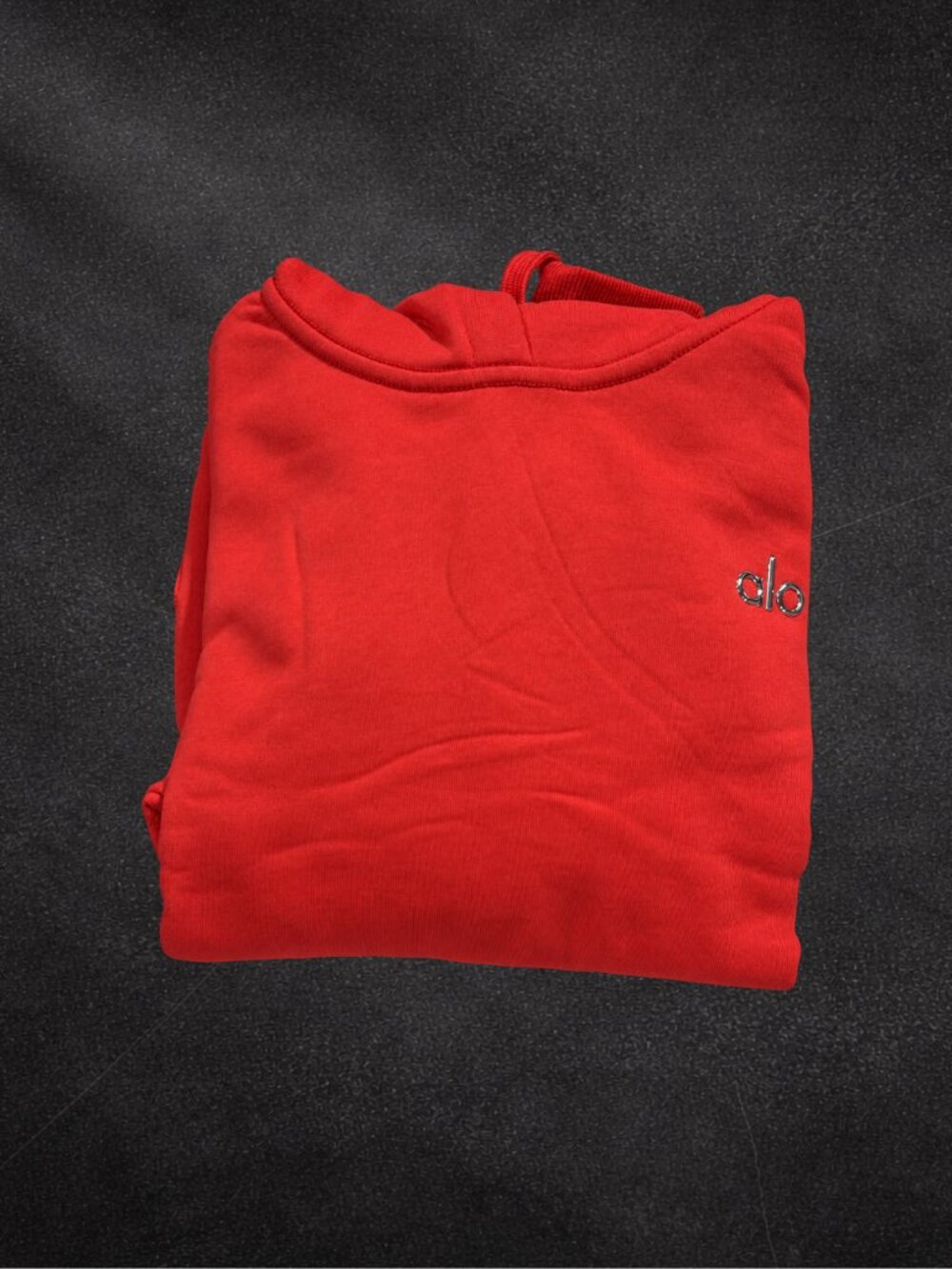 Alo Yoga Accolade Pullover Hoodie Bright Red NWT